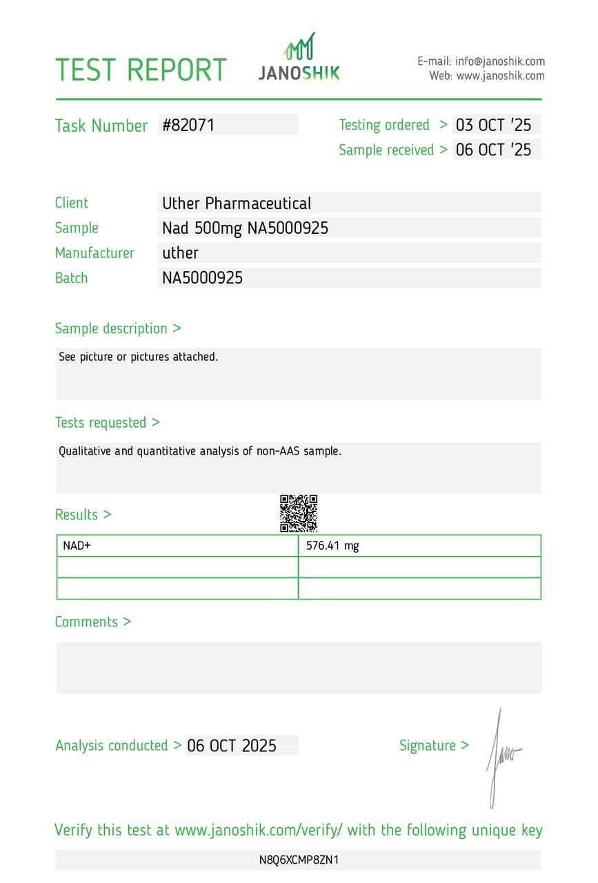 NAD+ 500mg