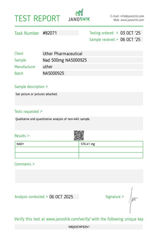 NAD+ 500mg